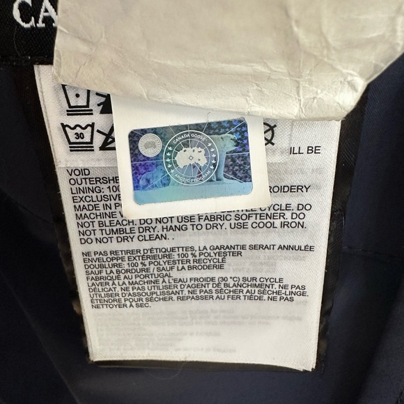 Men's Canada Goose Crew Trench Jacket with Removable Hood (Large) - Picture 10 of 11